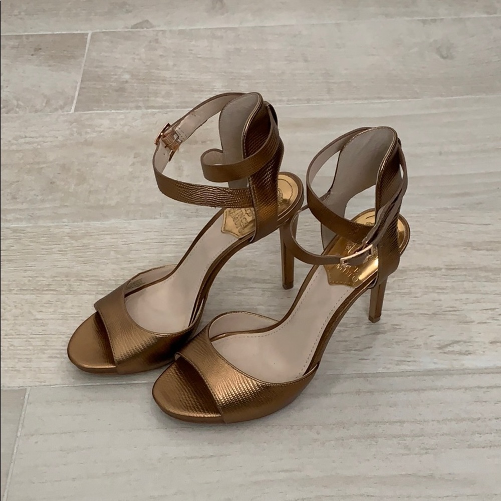 Vince Camuto Bronze High Heels
